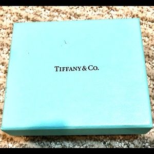 Auth TIFFANY & CO Empty Storage Box with Cotton